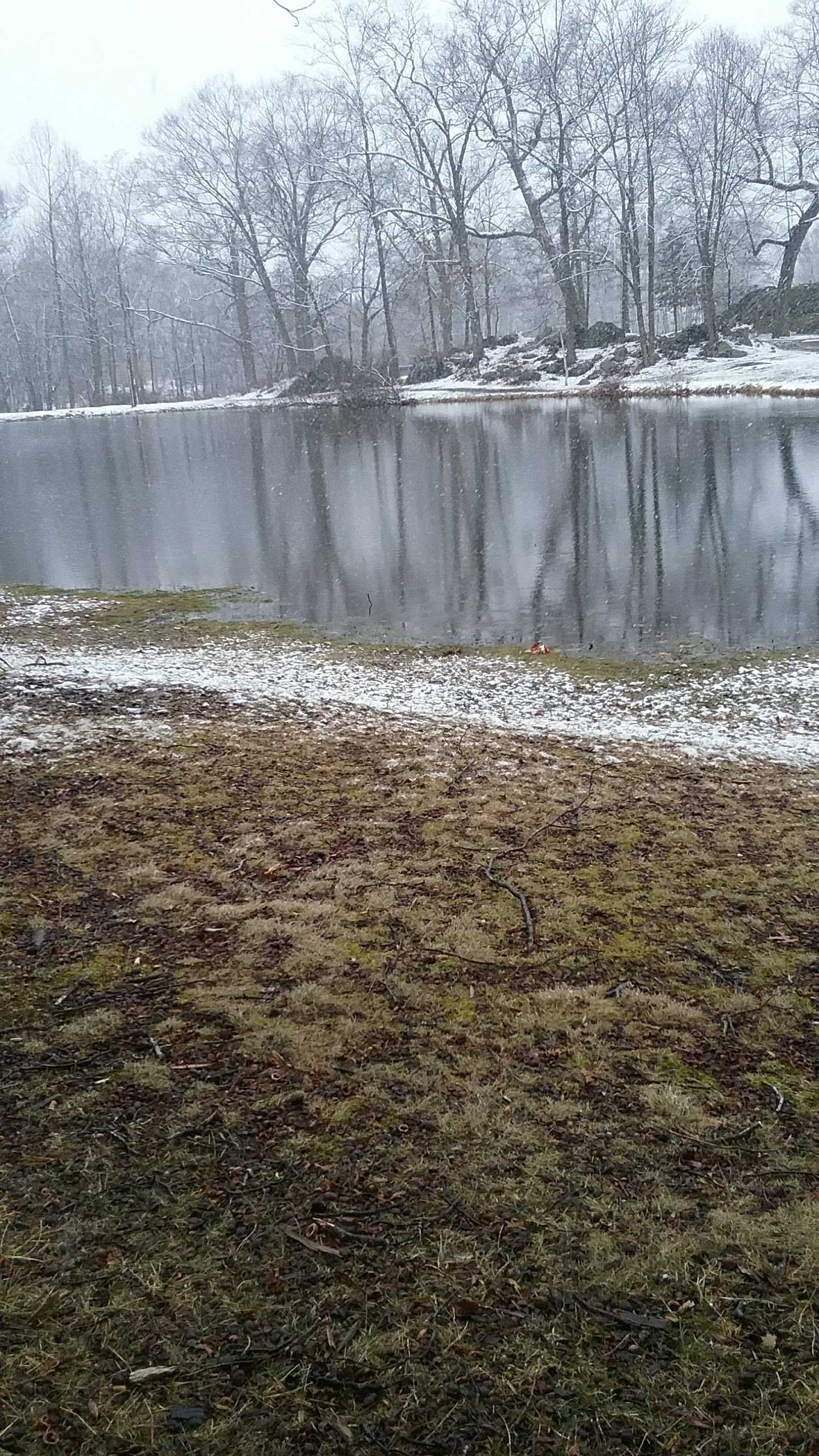 lake mitchell, winter