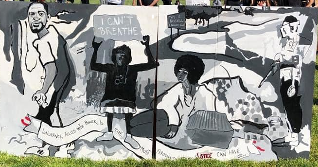 Rally mural