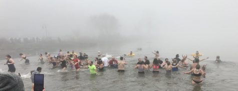 Polar Plungers Exceed Goal on New Years Day