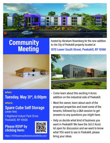 Community Meeting next Tuesday