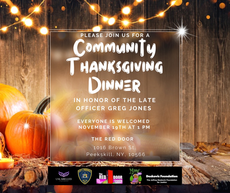 2nd Annual Peekskill Community Thanksgiving Dinner open to all