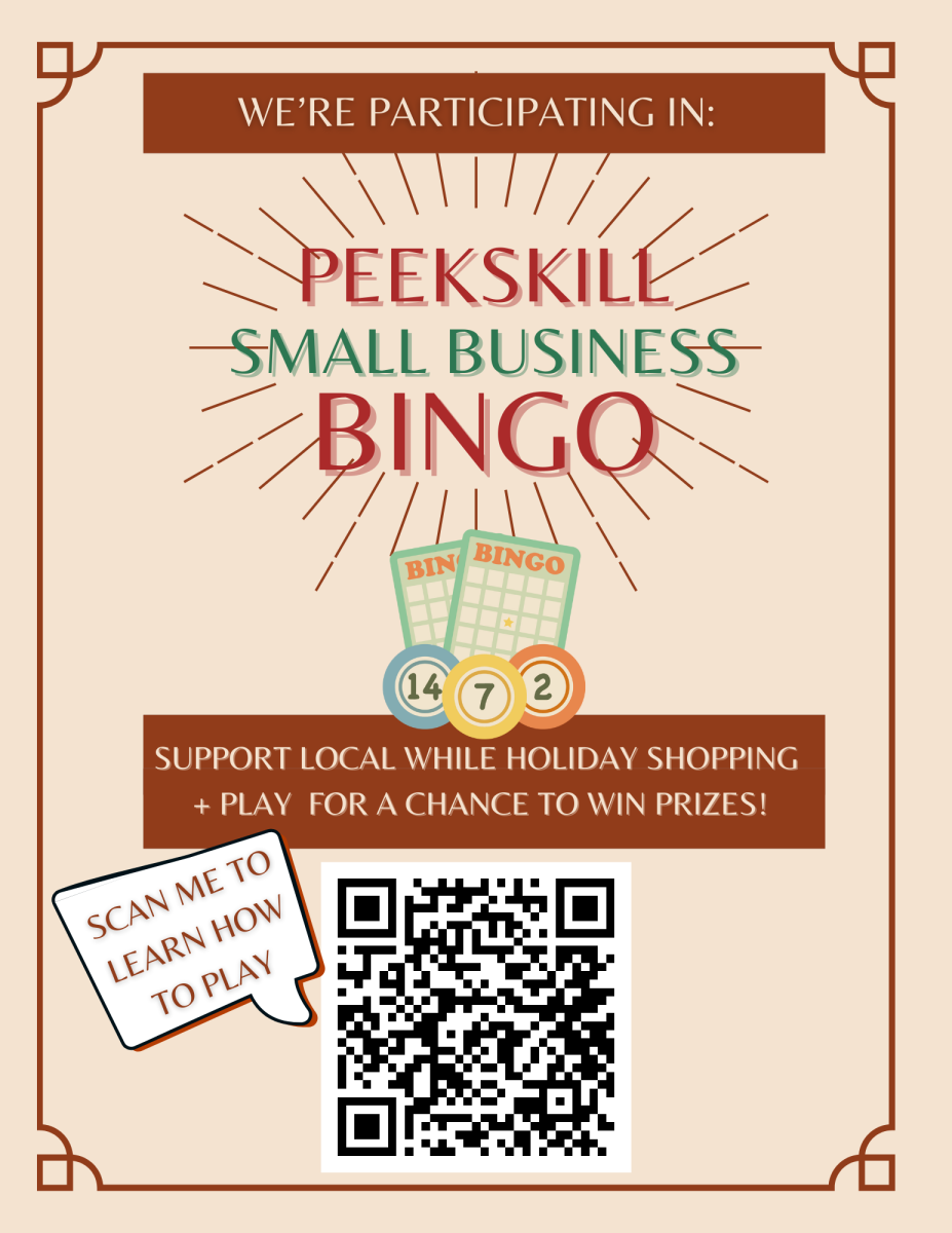 Small Business Bingo with Peekskill shops