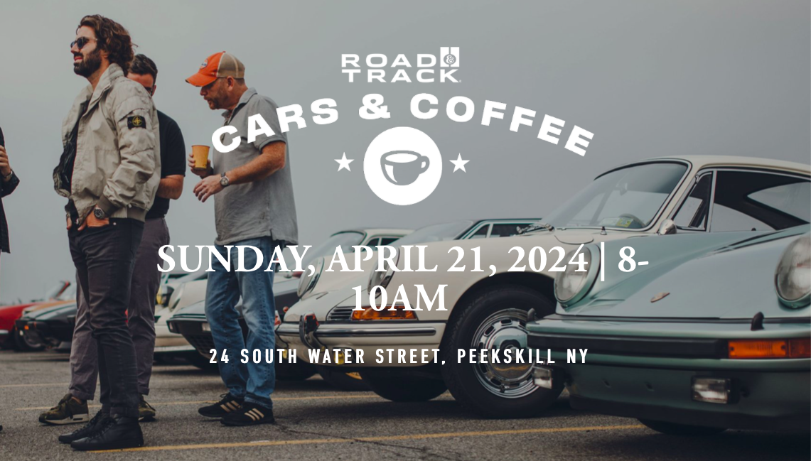 Peekskill to make national headlines when Road & Track Magazine visits Westchester Cars & Coffee
