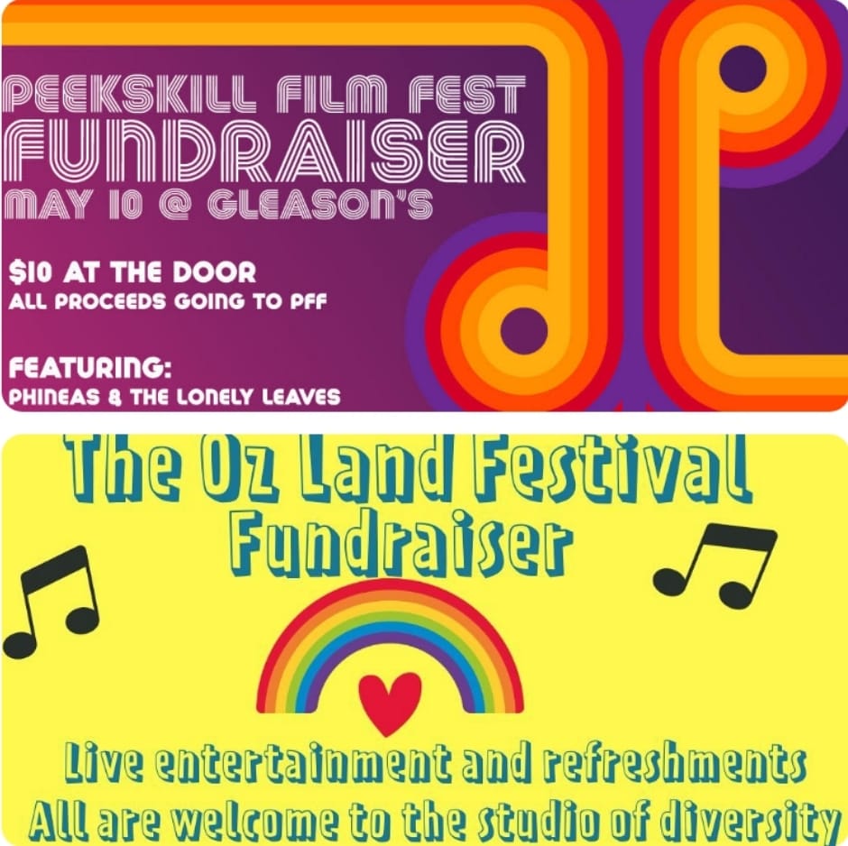 Peekskill Film Festival & Oz Land Festival Fundraisers this weekend