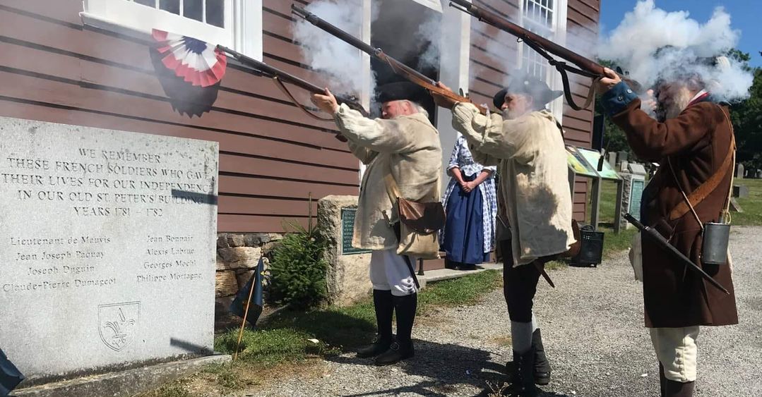 Re-enactors+of+the+3rd+Westchester+Militia+in+front+of+the+historic+Old+Saint+Peters+Church+at+a+commemoration+service+in+previous+years.%0A%0APhoto+Credit%3A+Peekskill+resident+Tom+Hunt+and+proprietor+of+Waterside+Forge%0A