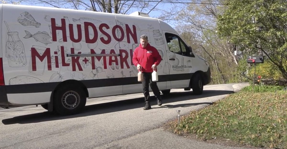 Hudson Milk + Market delivers both ways - with wheels and quality