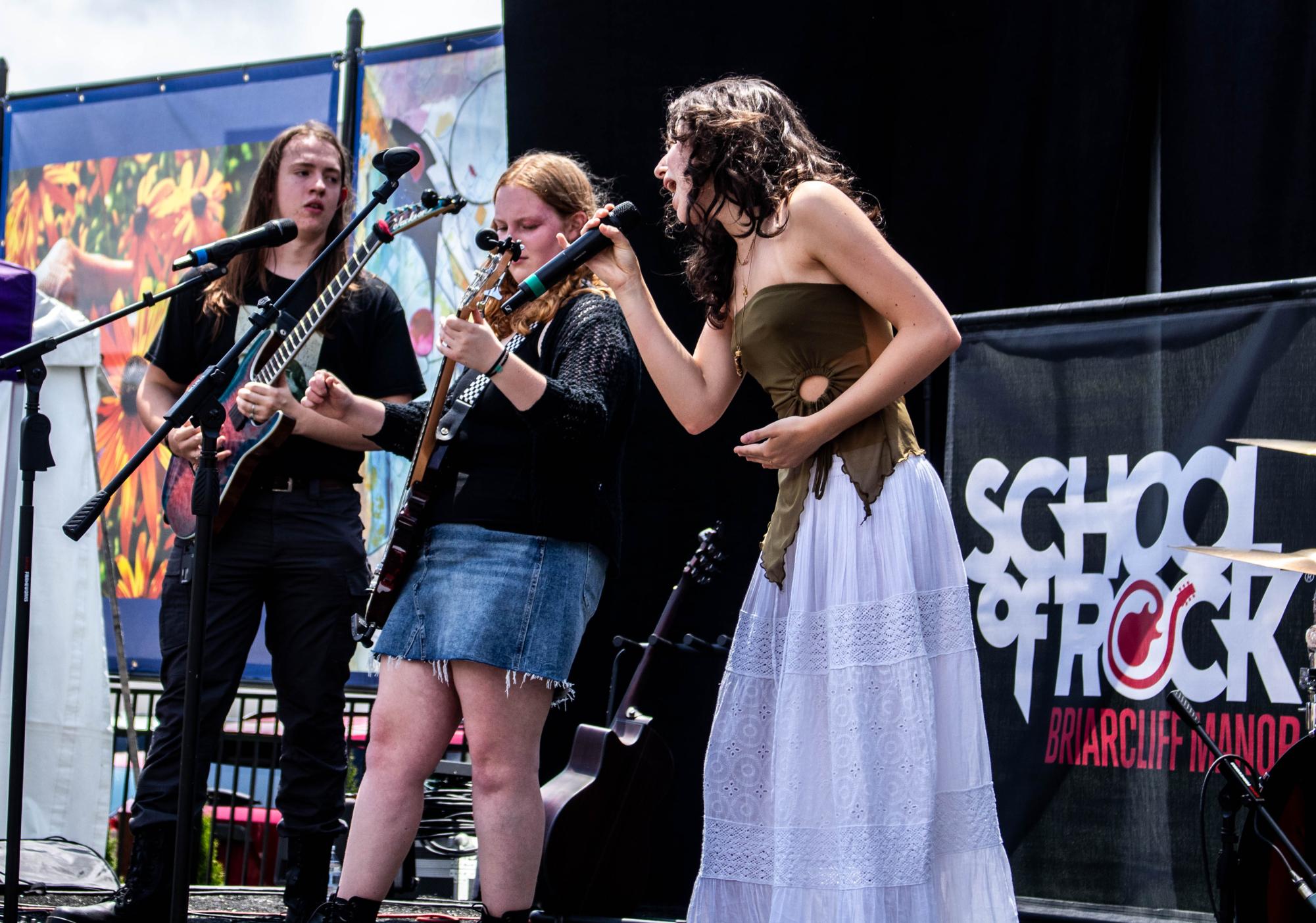 Pride in Park featured music, face painting and goats