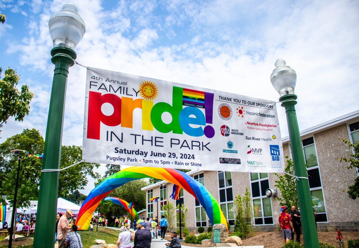 Pride in Park featured music, face painting and goats