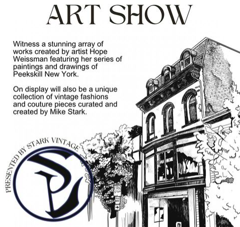 Stark Vintage hosts Hope Draws Stuff featuring classic Peekskill scenes