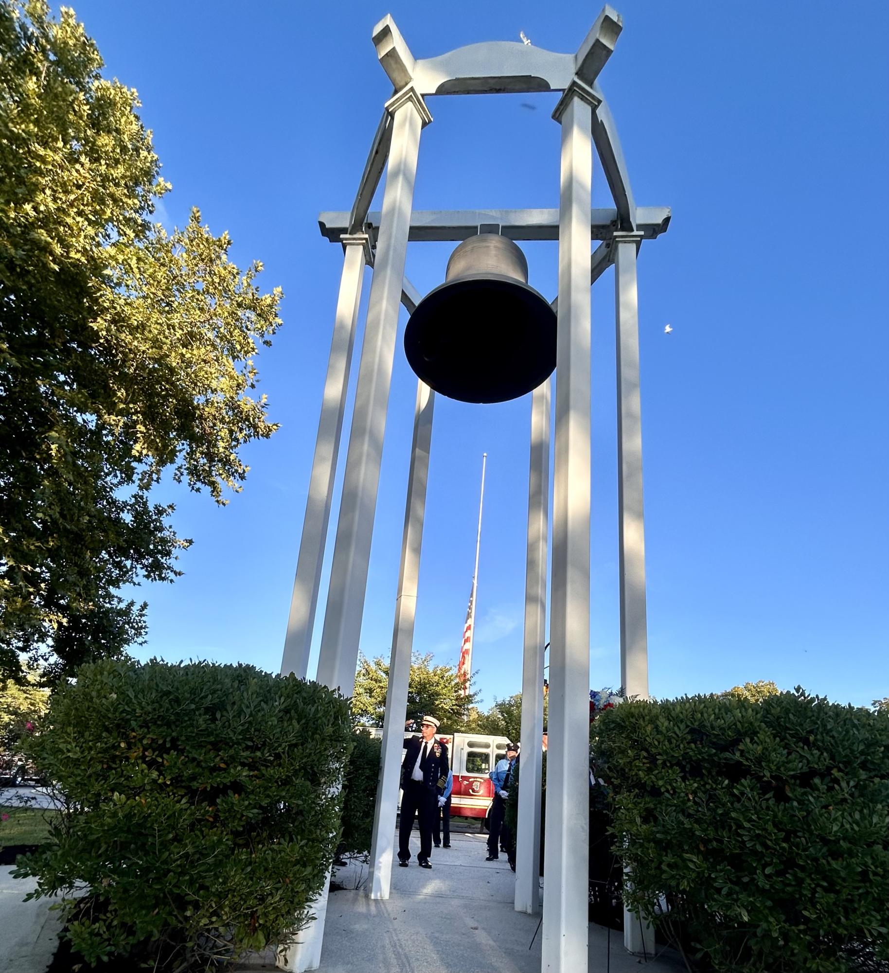 Somber ceremony at Riverfront commemorates 9/11