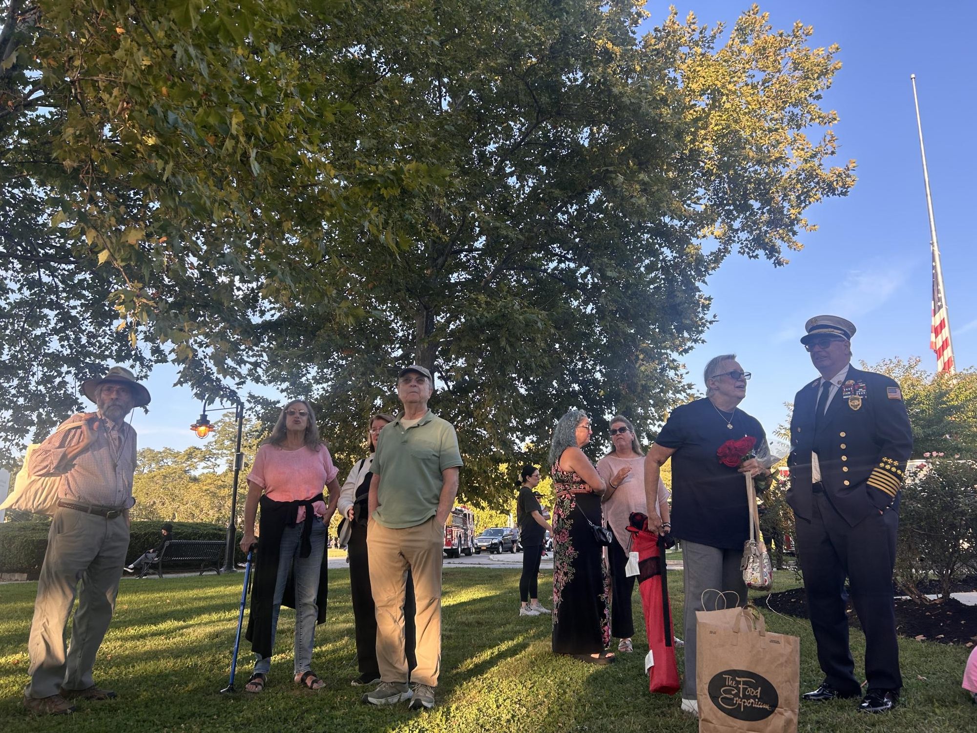 Somber ceremony at Riverfront commemorates 9/11