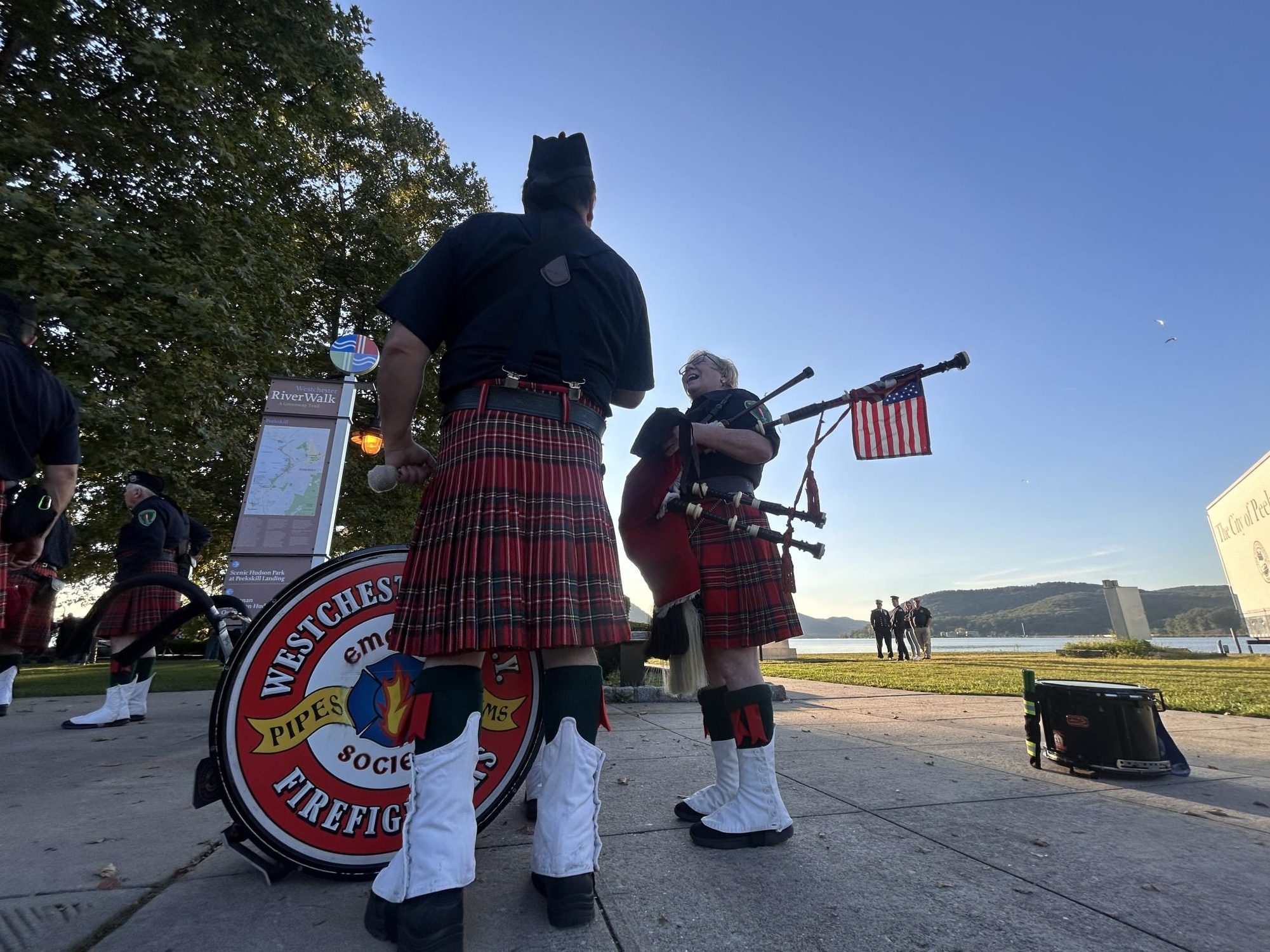 Somber ceremony at Riverfront commemorates 9/11