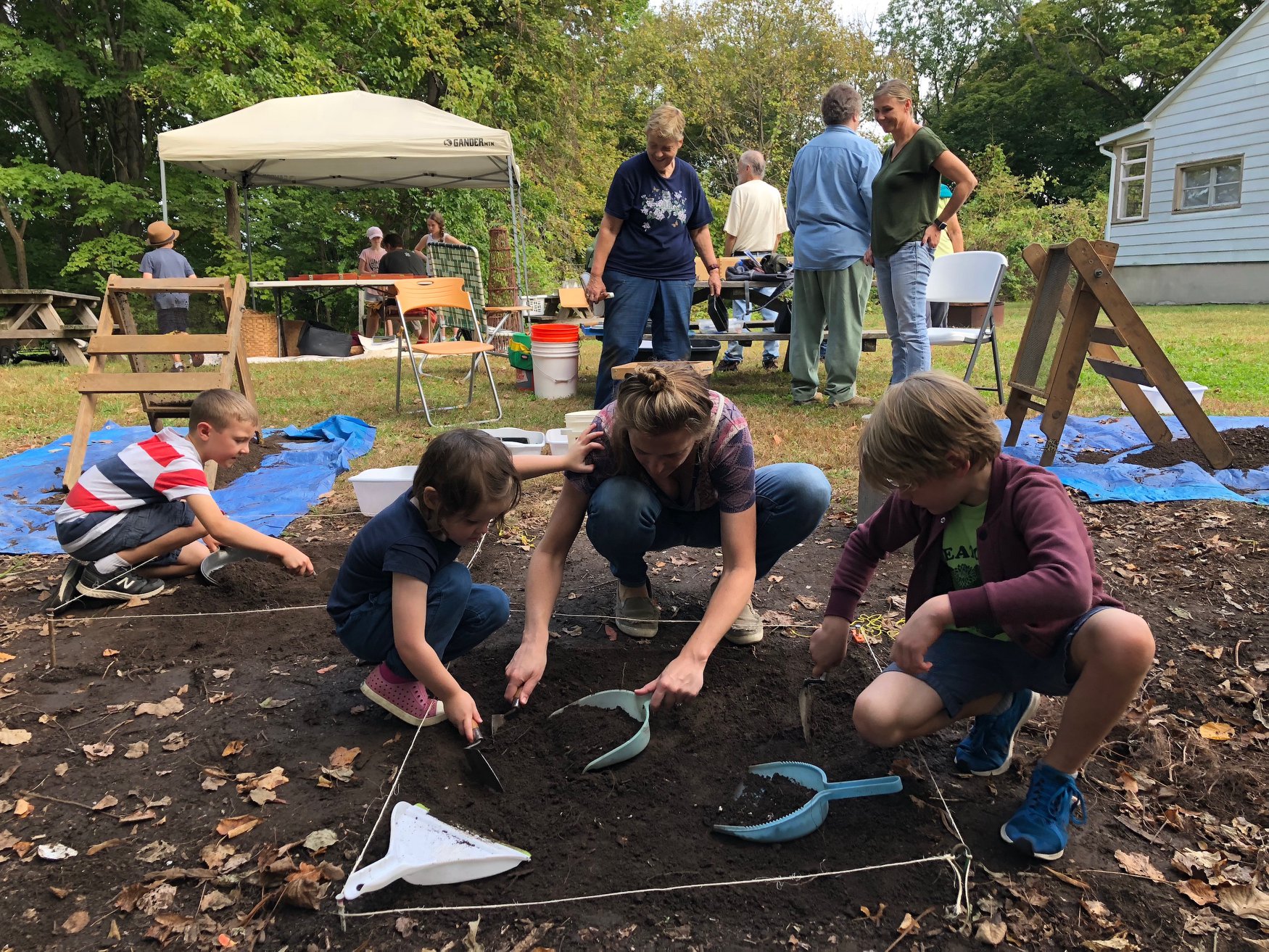 Become an archeologist for a few hours and dig into history at Croton Point Park