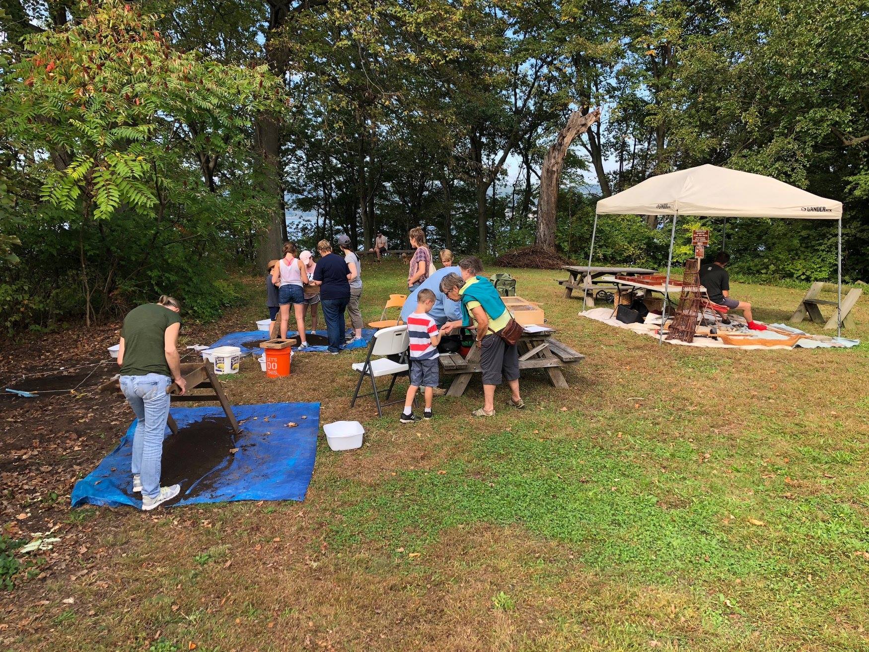 Become an archeologist for a few hours and dig into history at Croton Point Park