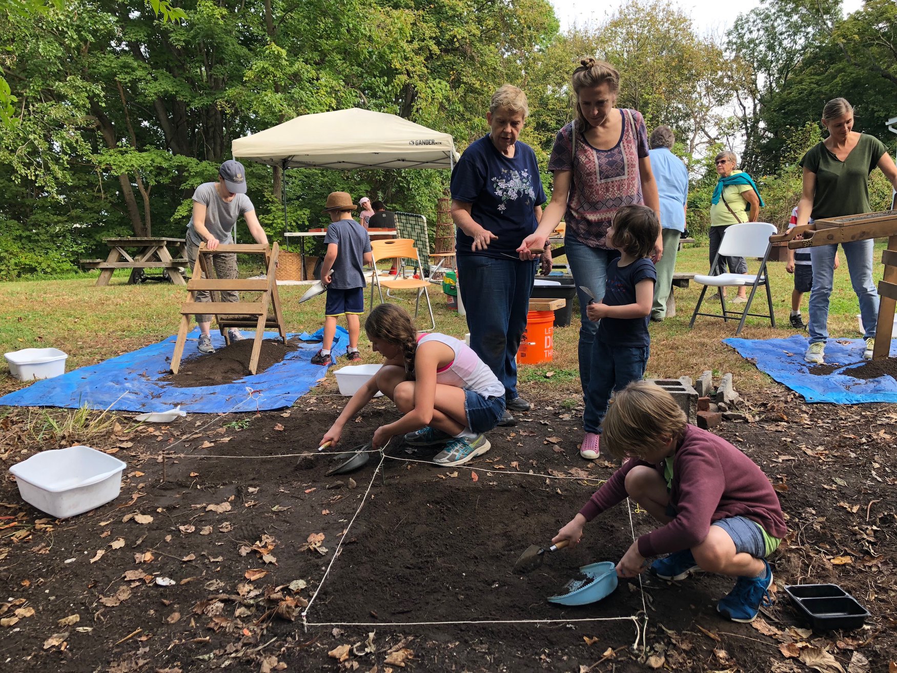 Become an archeologist for a few hours and dig into history at Croton Point Park