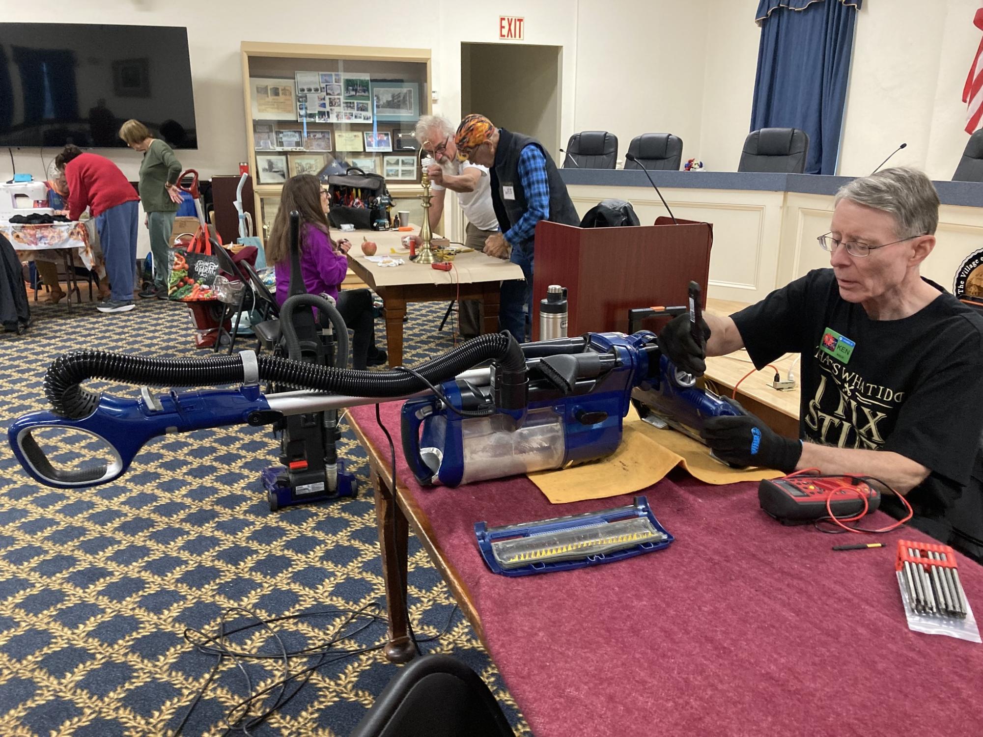 After long hiatus, the Peekskill Repair Cafe returns