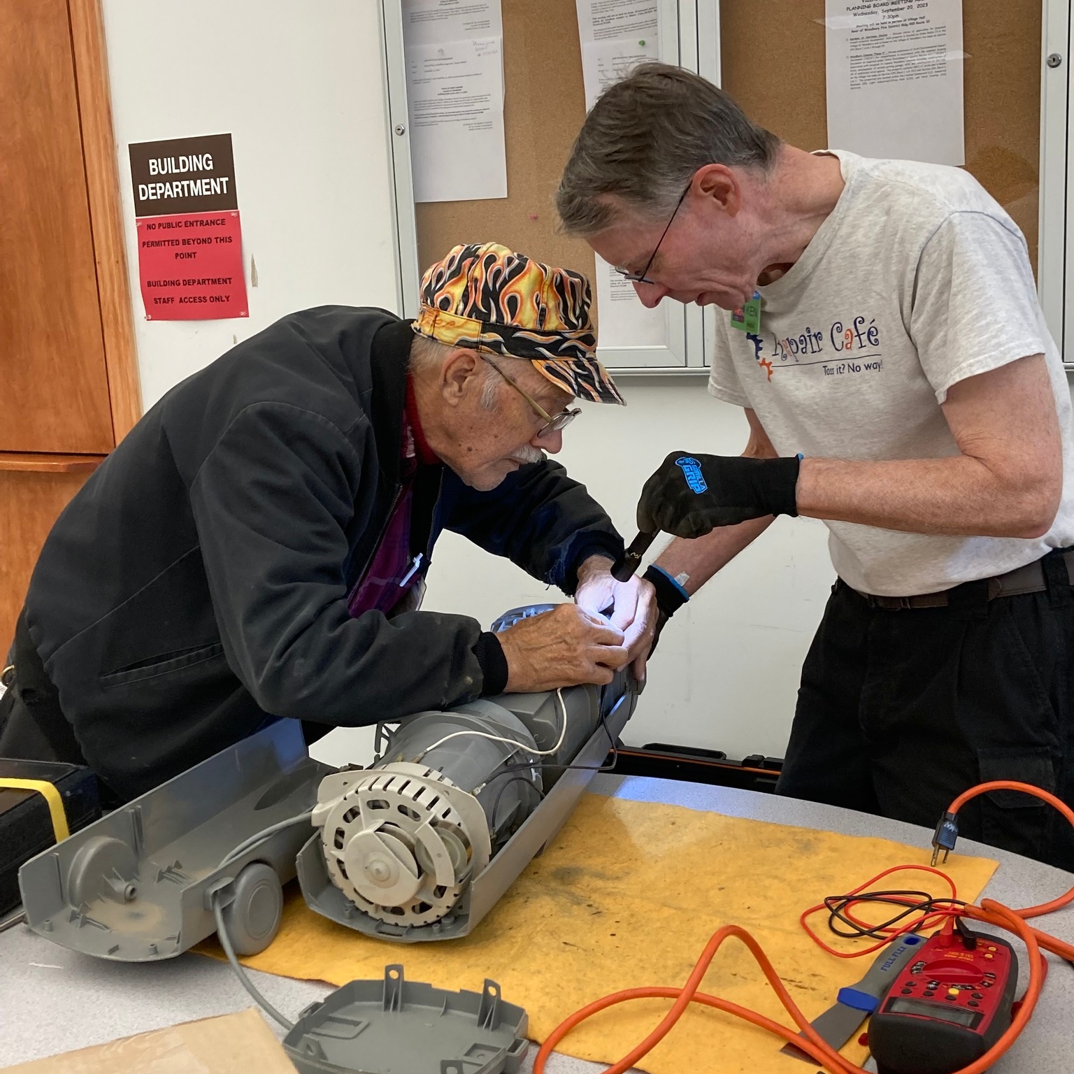 After long hiatus, the Peekskill Repair Cafe returns