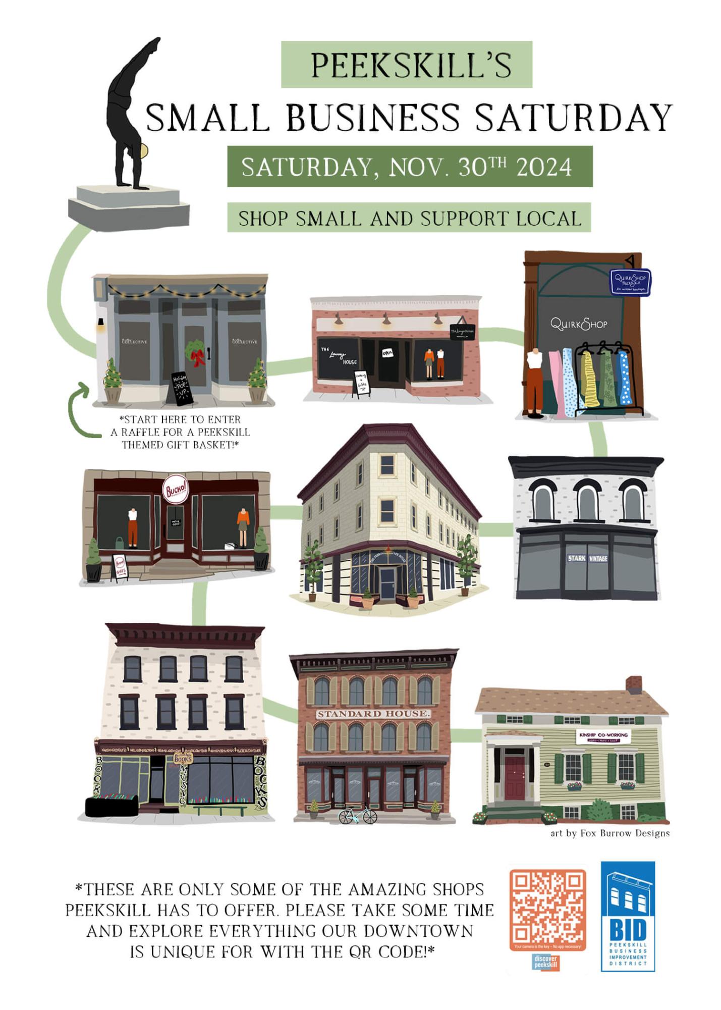 Re-Discover Peekskill on Small Business Saturday 