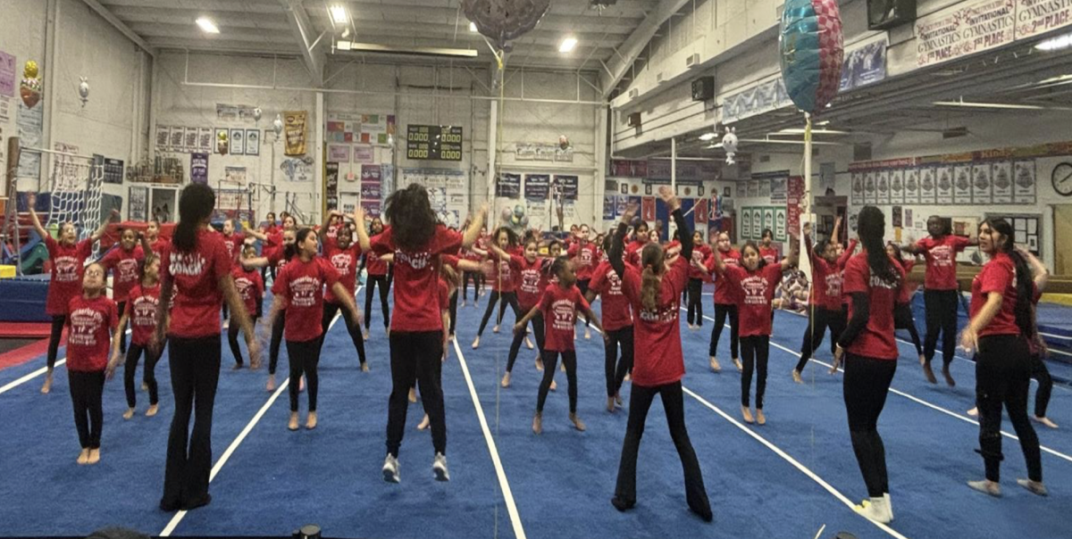 Through the “LEAP Program” a group of girls went to Gymnastics City in Cortlandt Manor. Students learned the basics of gymnastics for eight weeks and came out of it with confidence on the balance beam and equipment. Photo courtesy of PCSD.