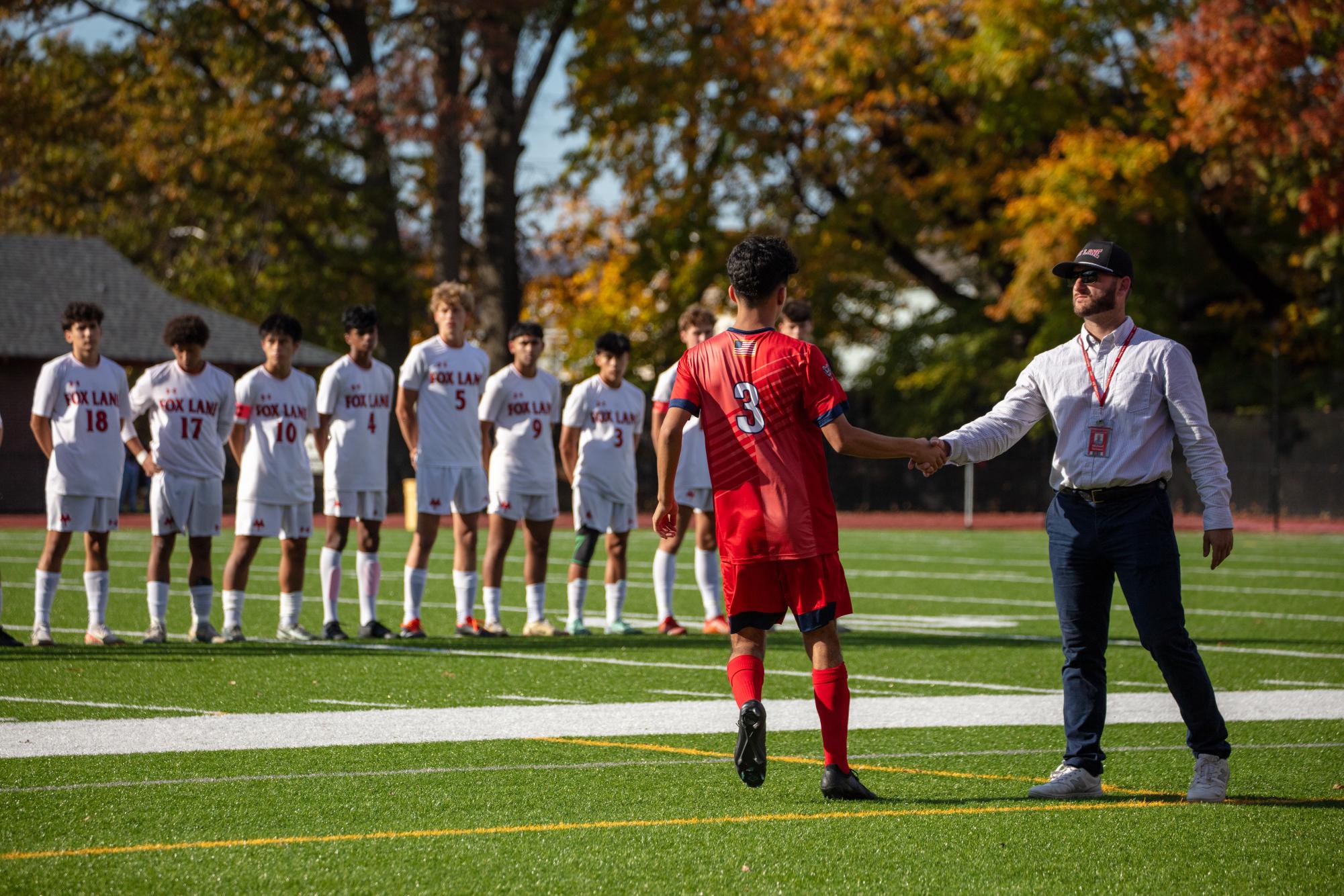 Varsity Boys Soccer team’s historic season ends