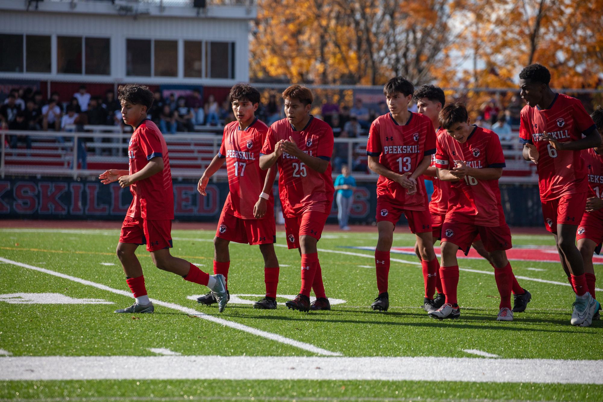 Varsity Boys Soccer team’s historic season ends