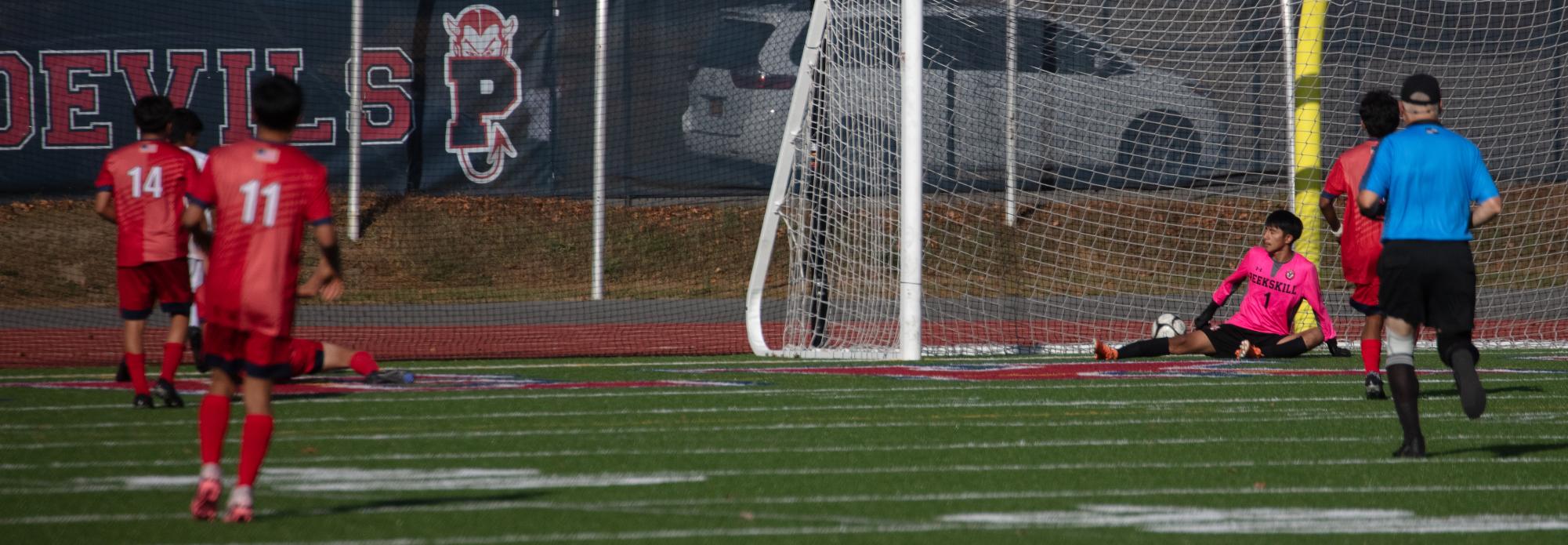 Varsity Boys Soccer team’s historic season ends