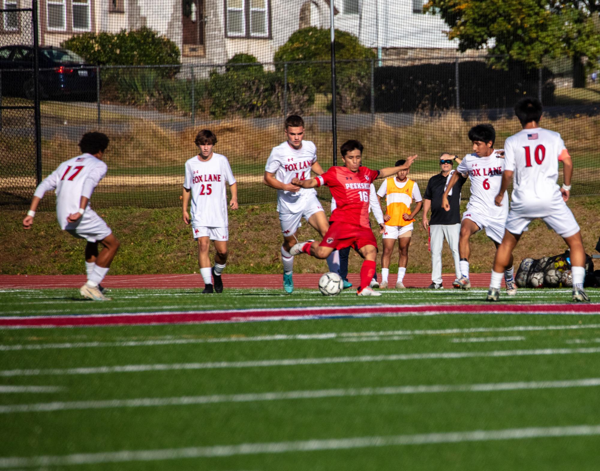 Varsity Boys Soccer team’s historic season ends