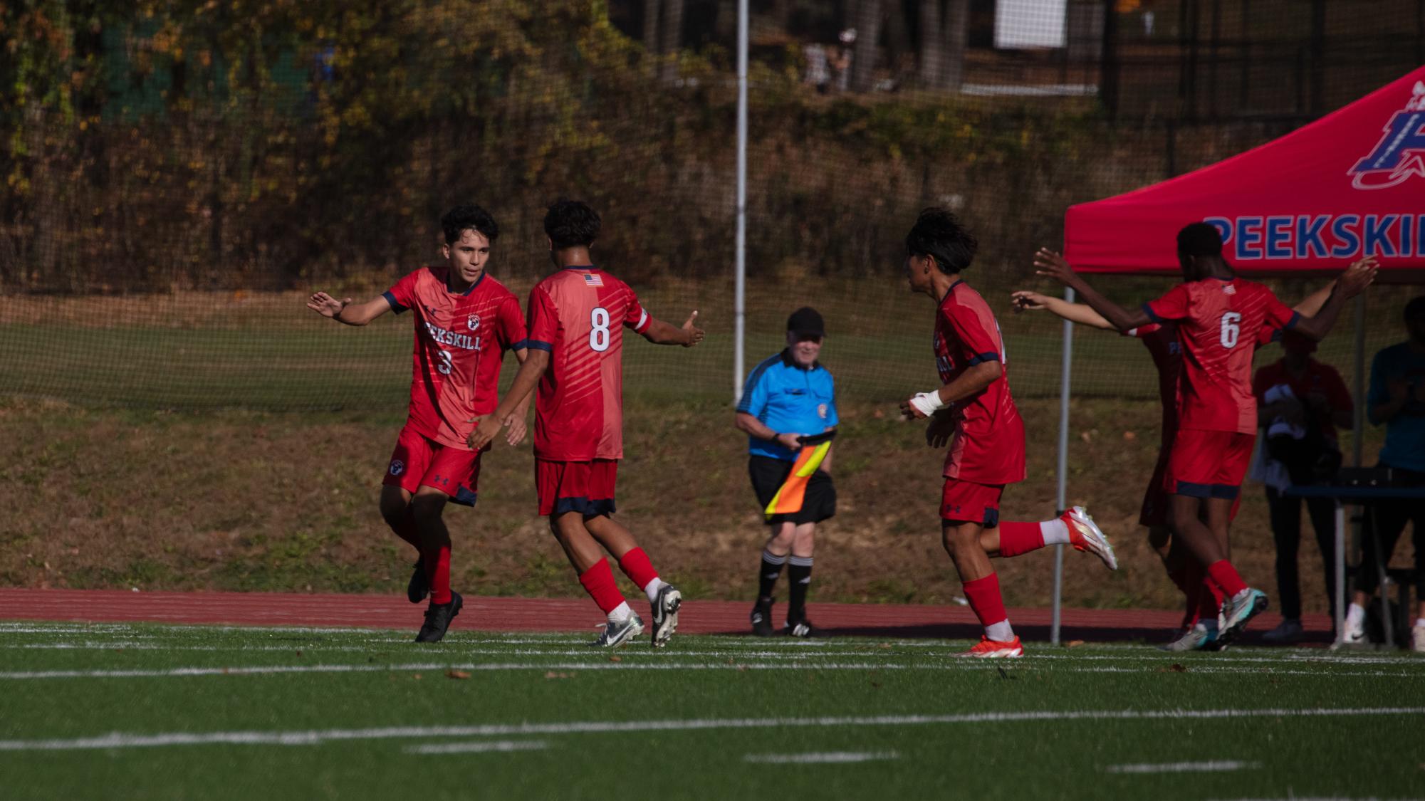 Varsity Boys Soccer team’s historic season ends