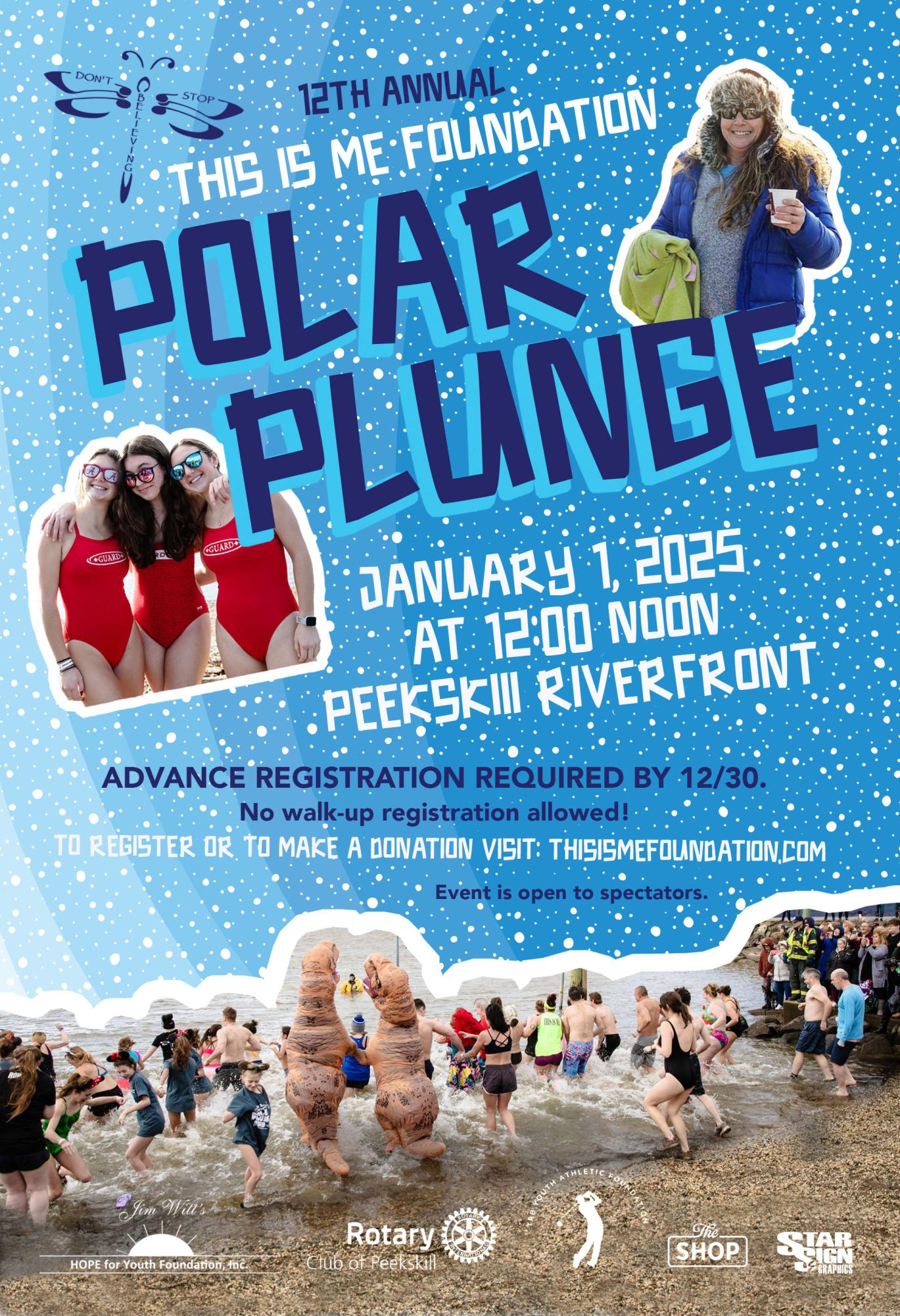 Dive into 2025 at the 12th Annual Polar Plunge in Peekskill's Riverfront Green