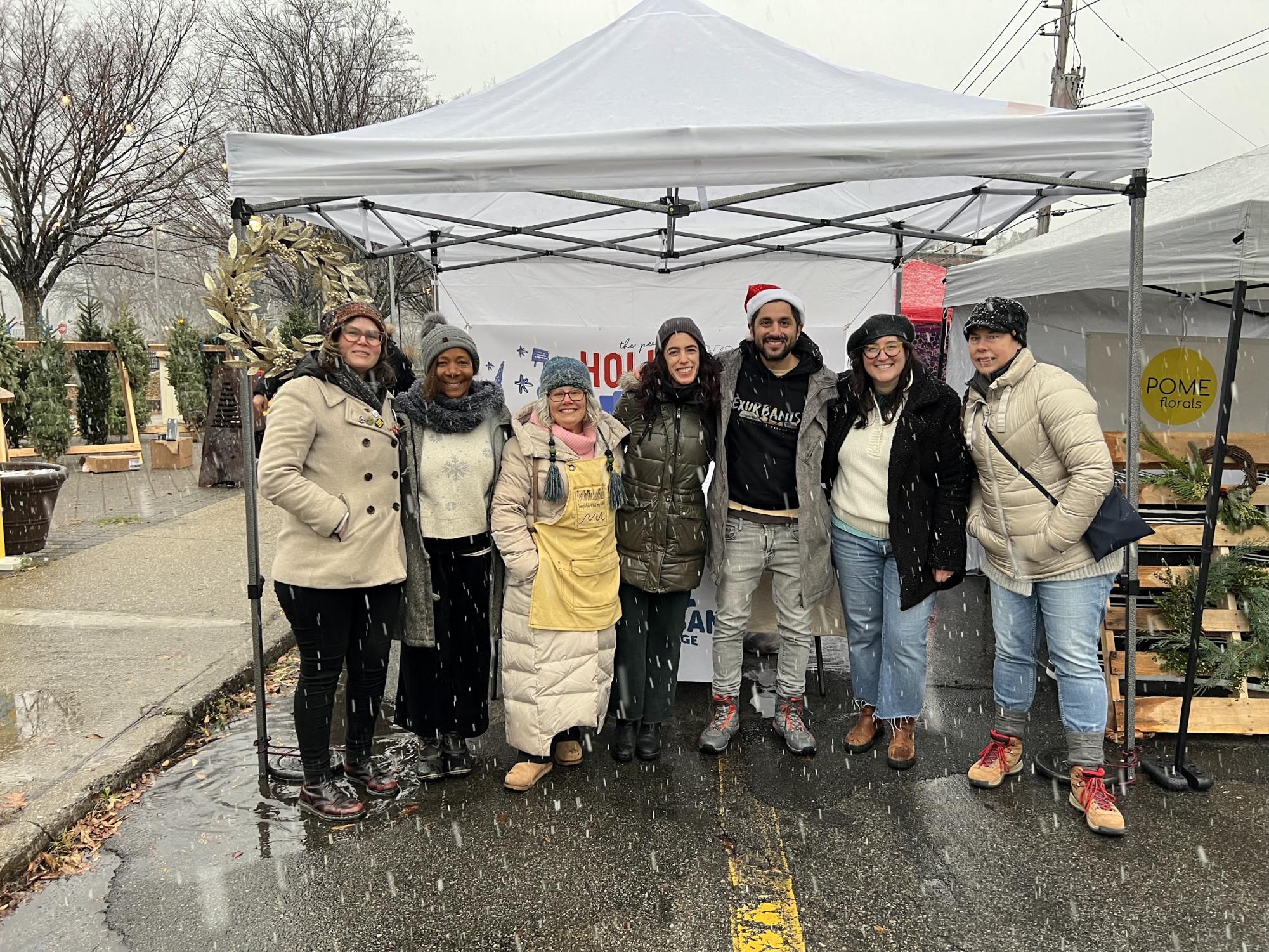 HoliYAY! Market transforms Railroad Avenue into a winter wonderland of holiday cheer