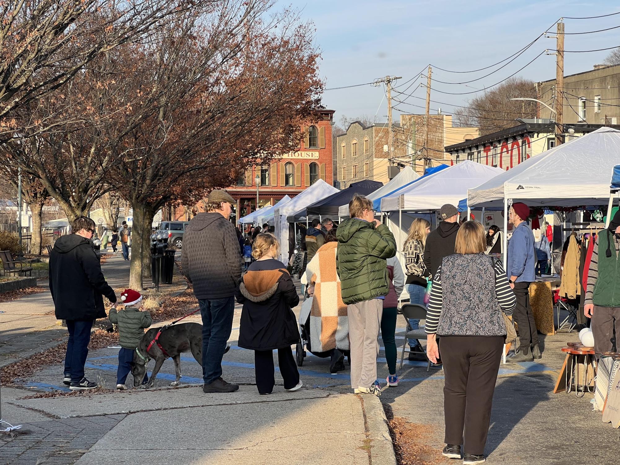 HoliYAY! Market transforms Railroad Avenue into a winter wonderland of holiday cheer