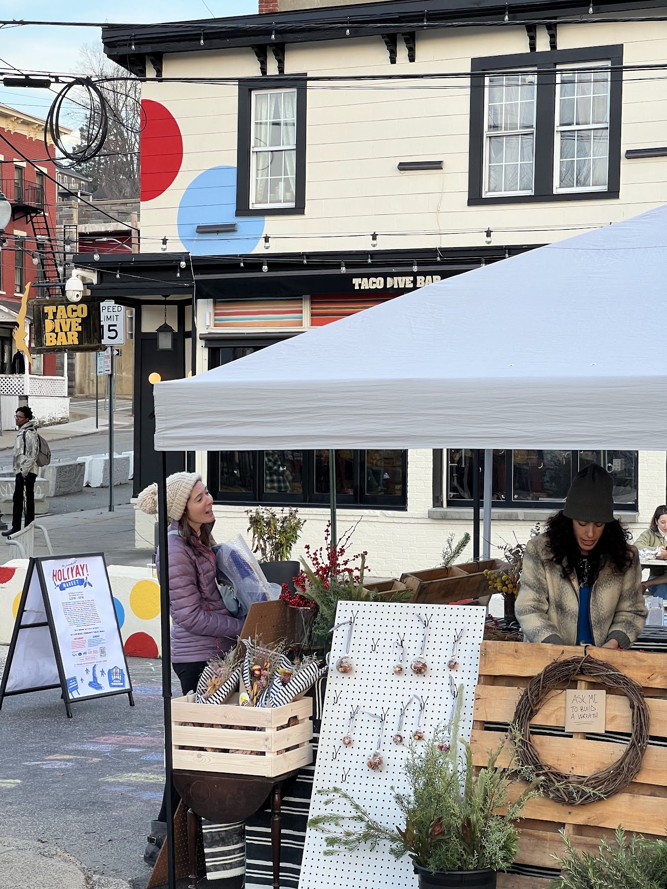 HoliYAY! Market transforms Railroad Avenue into a winter wonderland of holiday cheer