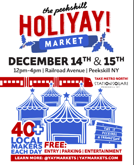 HoliYAY! Market transforms Railroad Avenue into a winter wonderland of holiday cheer