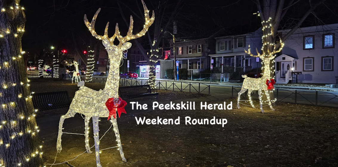 Peekskill is jam packed full of holiday events this first weekend of December 2024