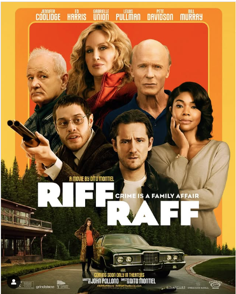In the crime-comedy, opening Feb. 28, a former criminal's ordinary life turns upside down when his old family shows up for a long-awaited reunion.