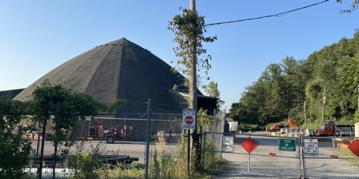 Town of Cortlandt's Arlo Lane facility where Glenn Griffin dumped debris and then received payment from Cortlandt to remove it.