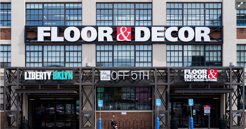 Floor & Decor operates more than 200 warehouse-format stores nationwide. 