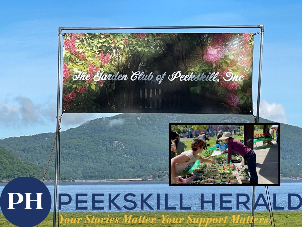 Scene from a past edition of the Peekskill Garden Club’s annual plant sale, which has been a local tradition for over 90 years. 