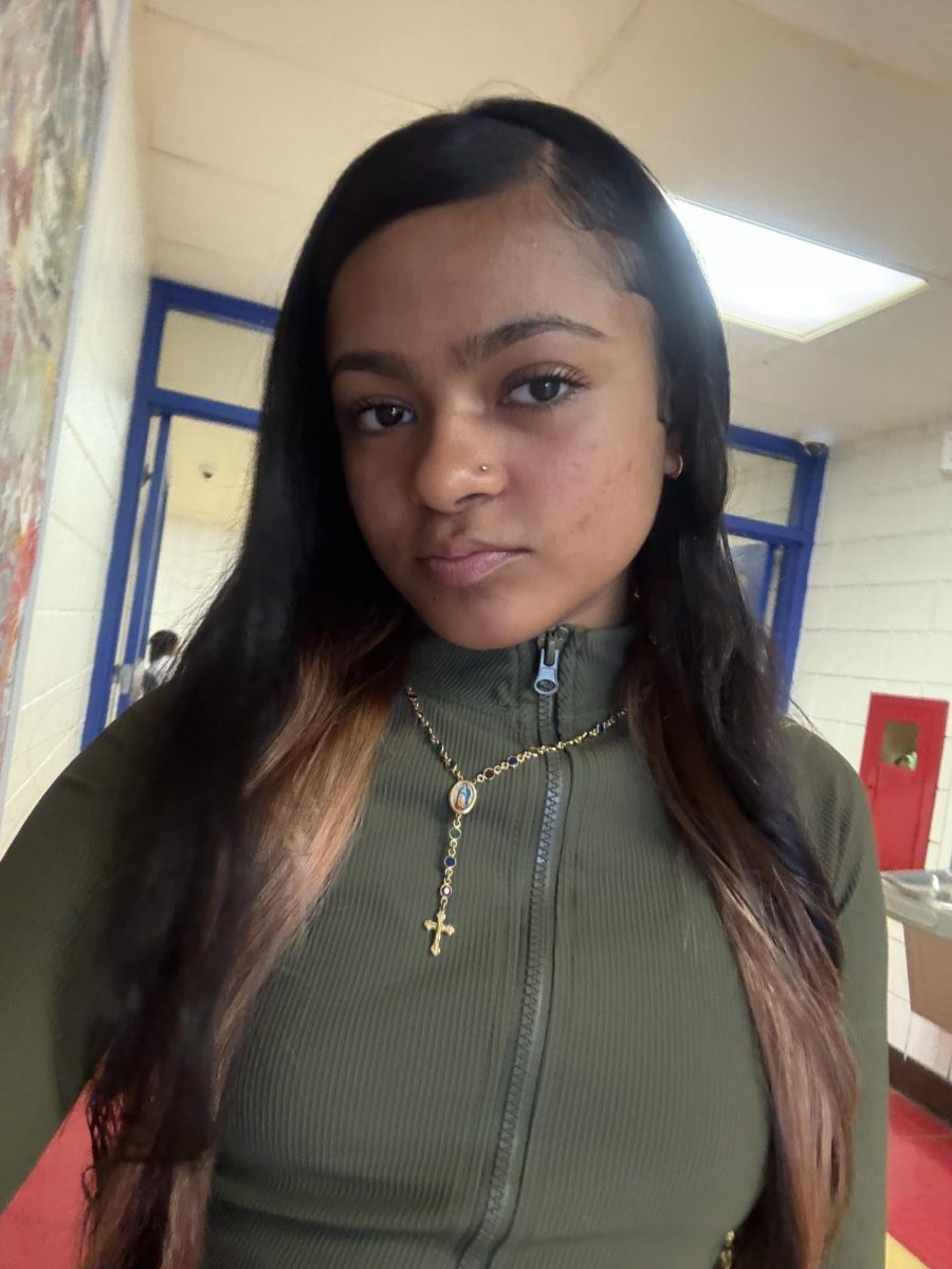 Farm apprentice Mikayla Gonzalez is an 11th grader at Peekskill High School.