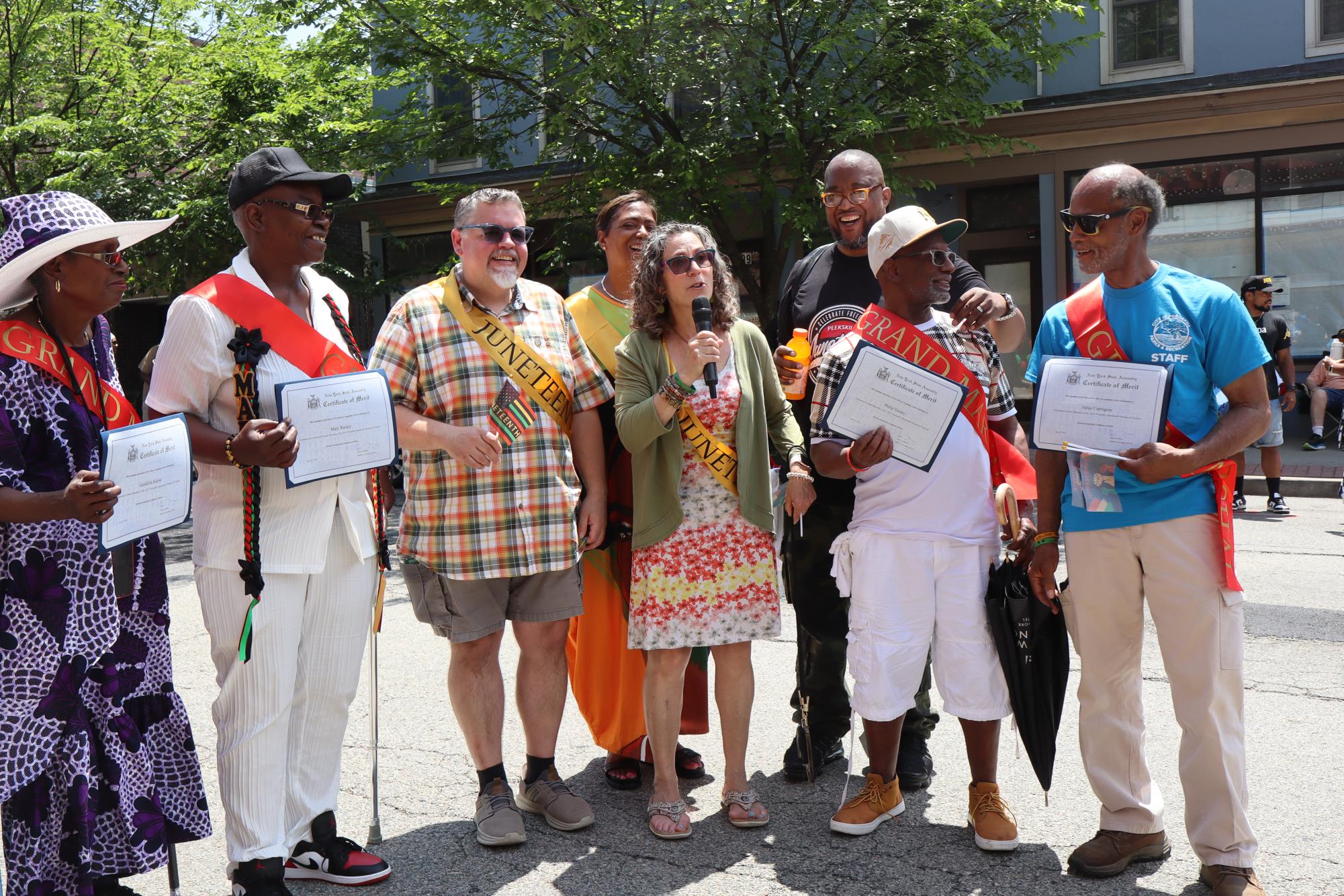 Festivities acknowledge end of slavery 160 years ago