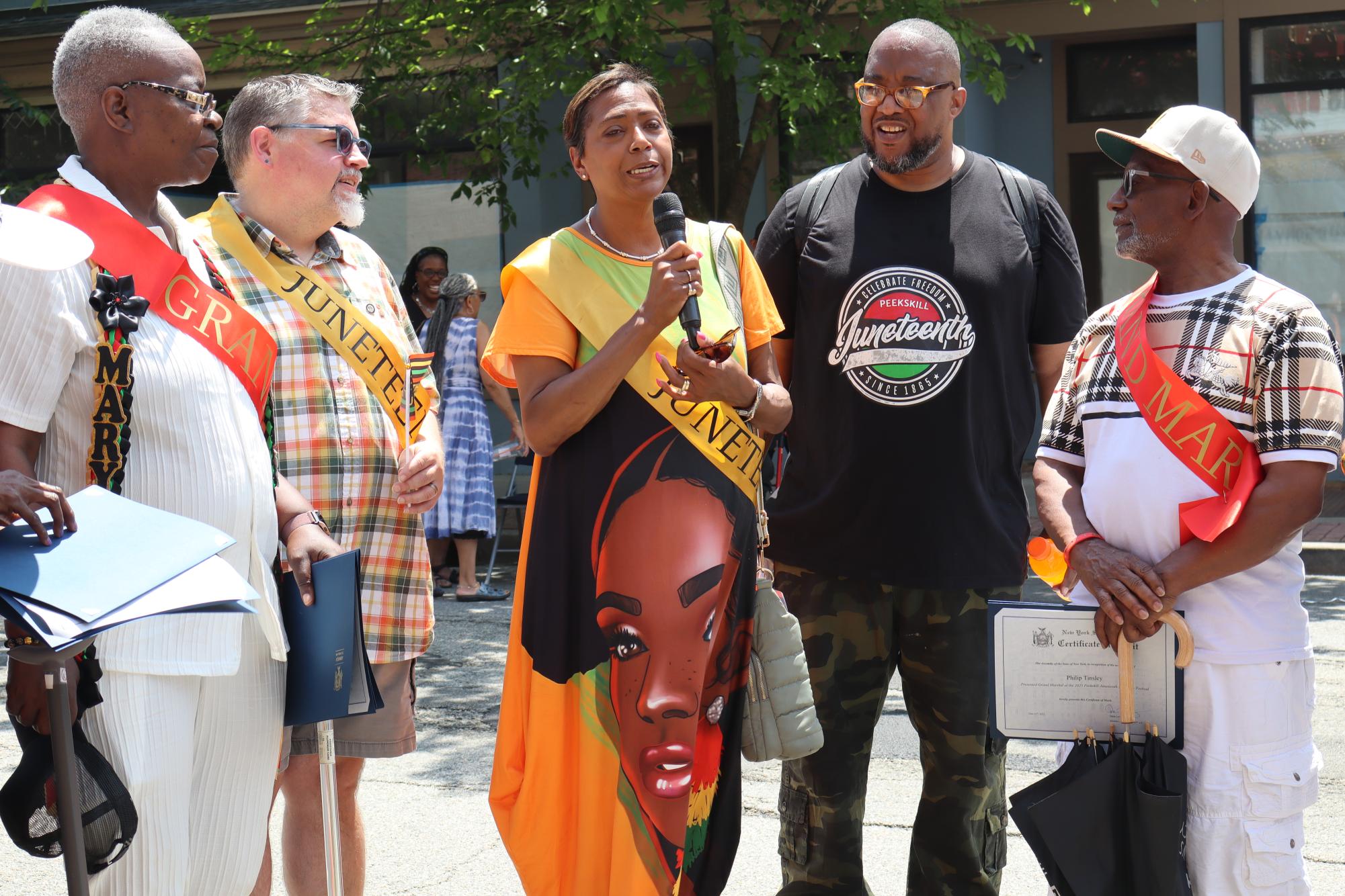 Festivities acknowledge end of slavery 160 years ago