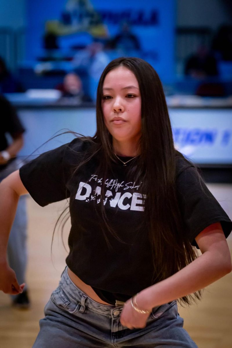 Specce performing at the Westchester County Center during basketball season. 