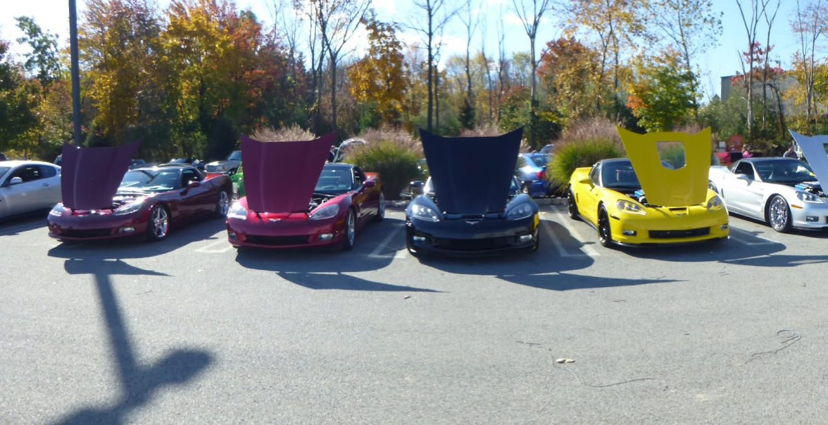 All styles and eras have a place: classics, sports cars, electric vehicles, and custom builds gather every Sunday. (Westchester Cars & Coffee)