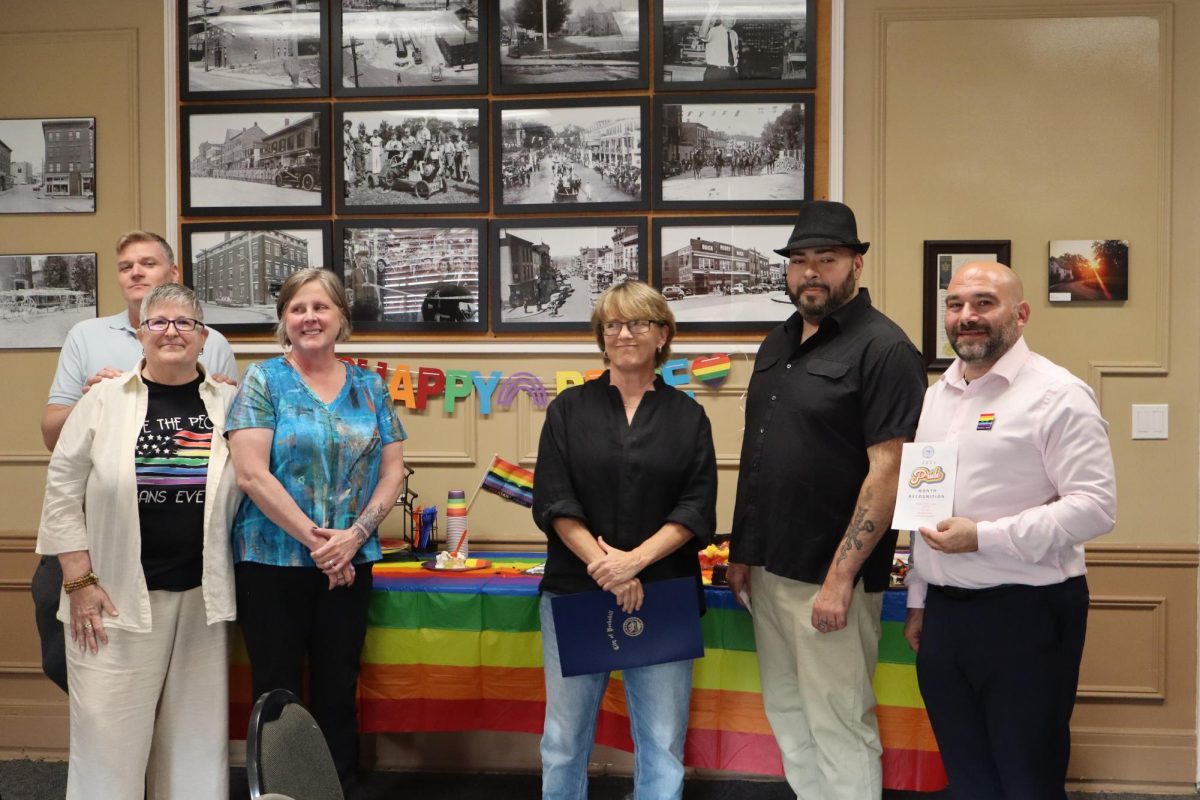 From left; Derek Hartley, Marybeth McGowan, Marjie Kemper, V. L. Cox, John-Paul Cardo Roman, and Charles DiGruccio. Not pictured Steve Kollias