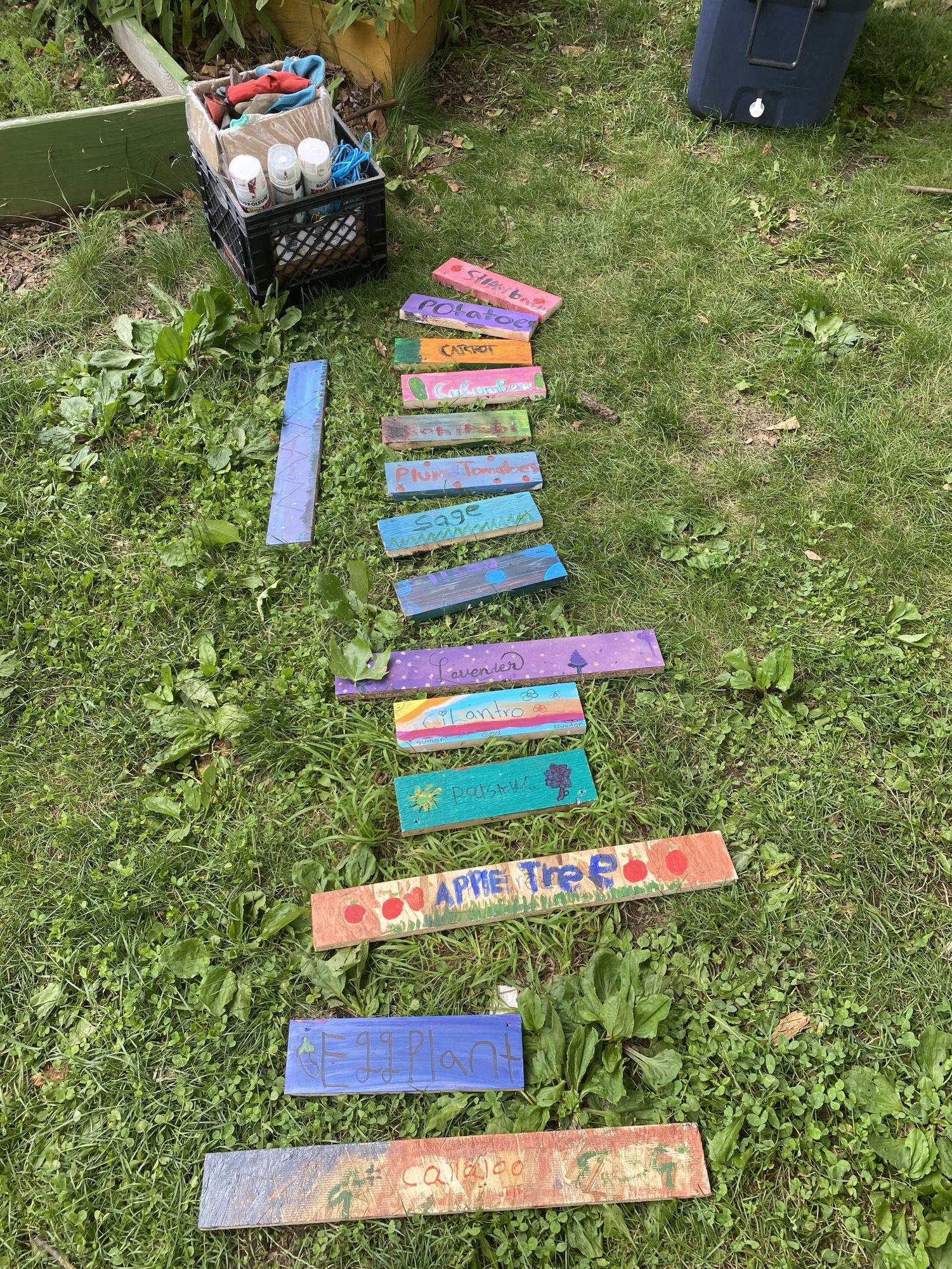 Farm activity includes dancing, drawing and words of inspiration