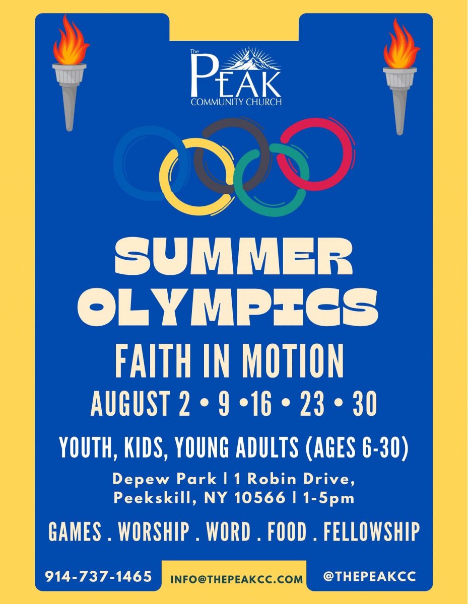 Children, teens, and young adults can participate in the Summer Olympics: Faith in Motion, scheduled every Saturday in August. (The Peak Community Church)