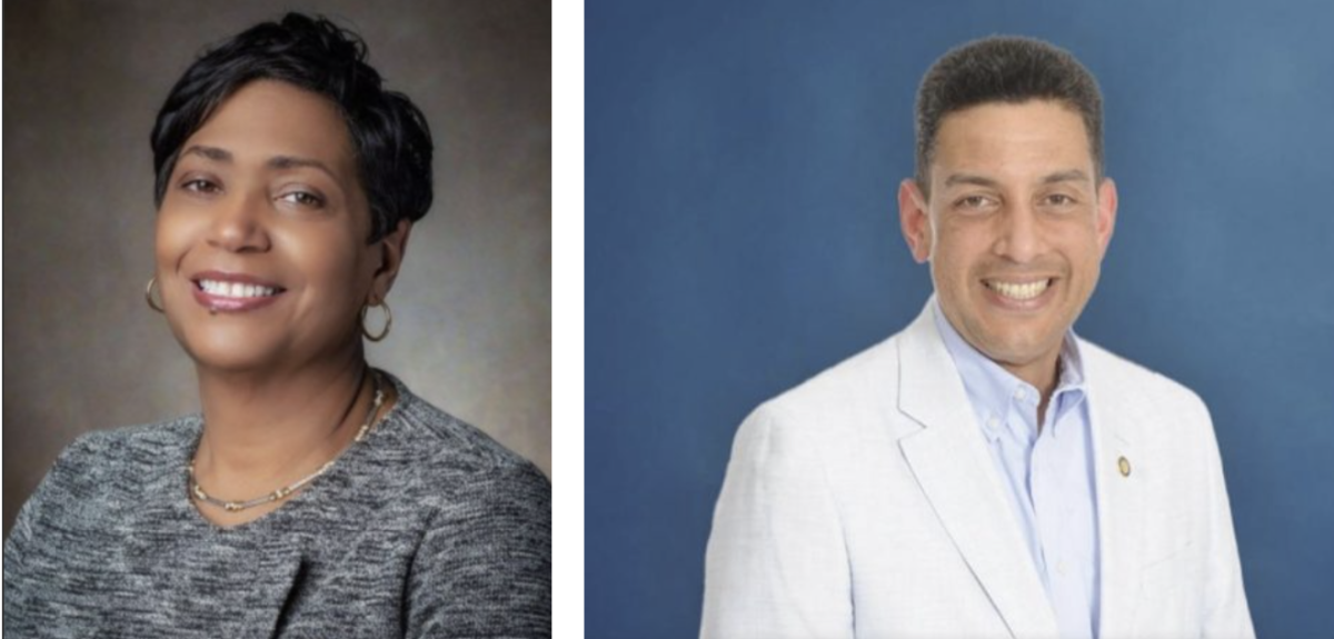 Mayor Vivian McKenzie is running as a Democrat. Ramon Fernandez is running on an Independent line. 