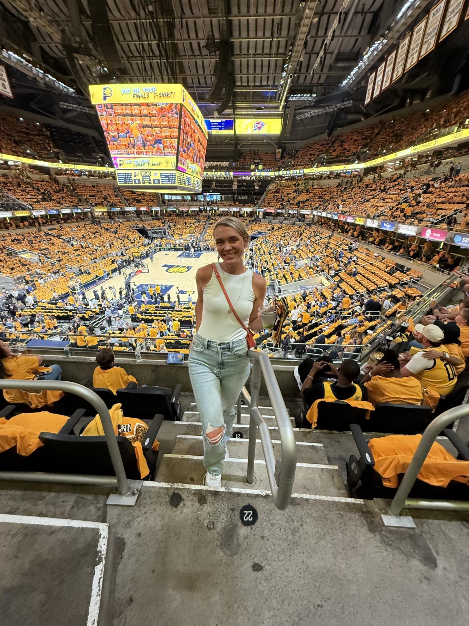 Peekskill resident traveled to Florida and Indiana to catch games in two title series for ice hockey and basketball