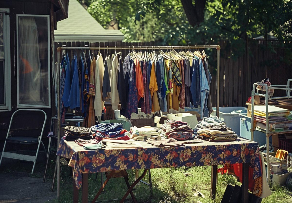 Various items are often displayed at tag sales held to raise funds in religious communities. (Freepik / Referential photo)]