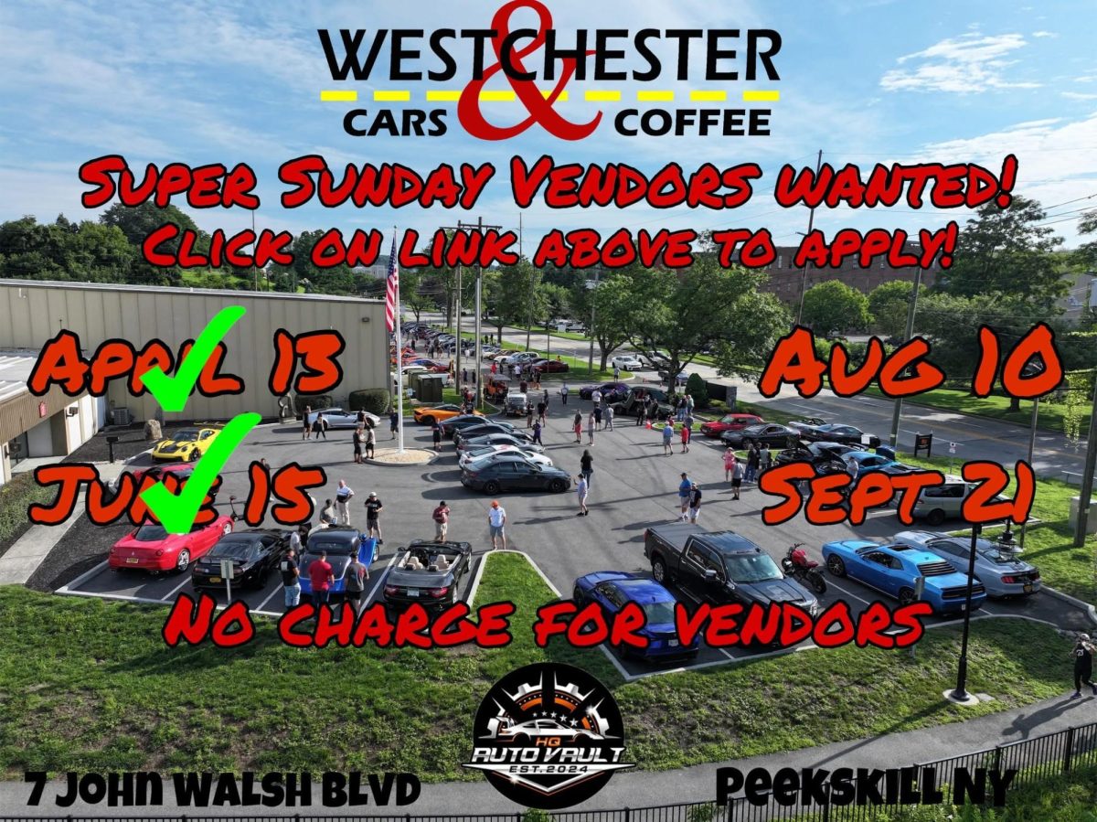 Westchester Cars & Coffee brings together enthusiasts and families in Peekskill and beyond. (Westchester Cars & Coffee)

